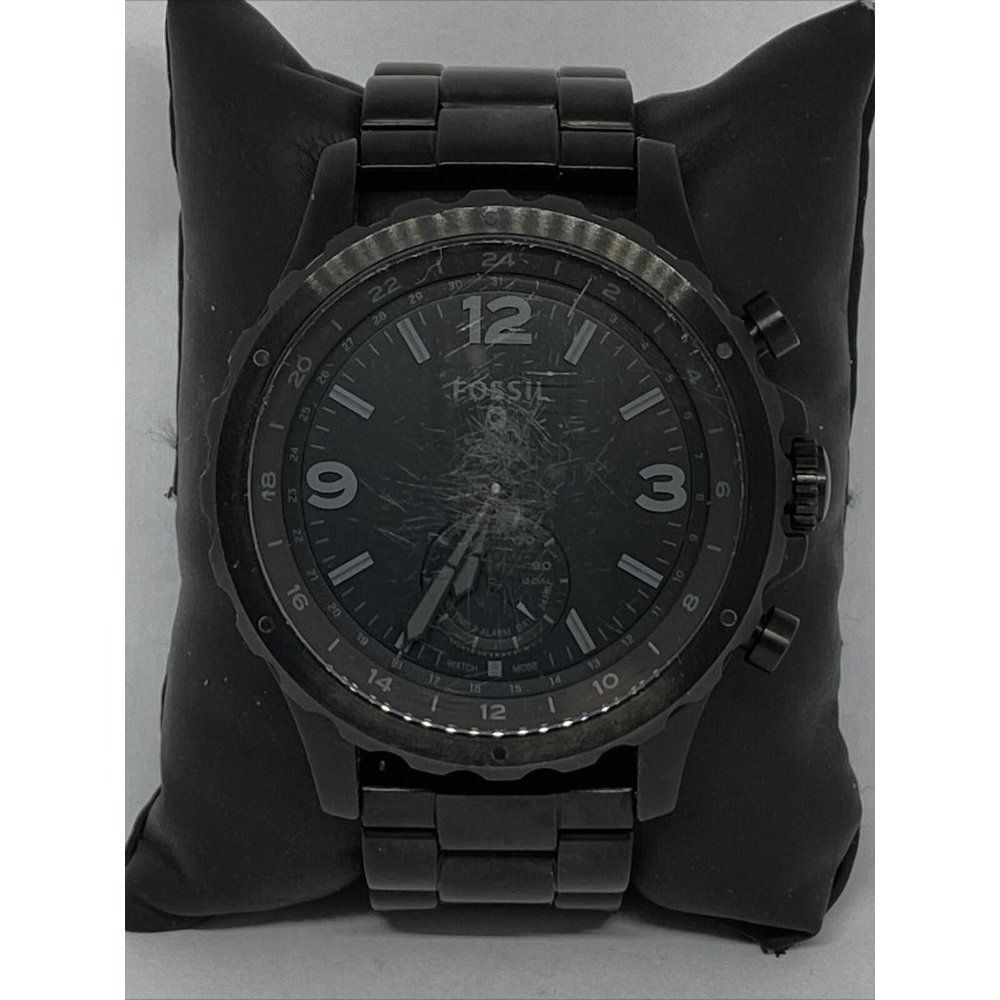 Fossil Nate FTW1115 Men's Stainless Steel Analog D